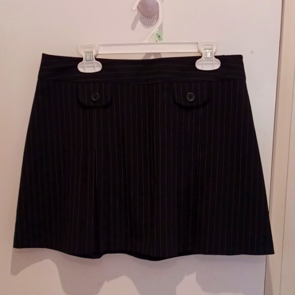 Kookai Mini Pinstripe Skirt